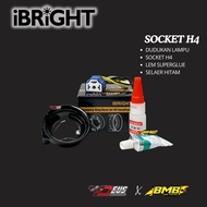 IBRIGHT - H4 Socket Lamp Fitting