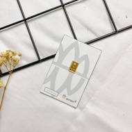 CARD REPLIKA LOGAM MULIA AKRILIK GOLD ANTAM BM52