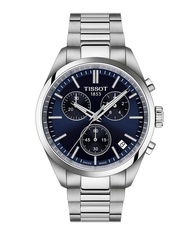 Tissot PR100 Chronograph พีอาร์ 100 สีน้ำเงิน T1504171104100 นาฬิกาผู้ชาย