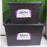 STORAGE BOX BLACK 70L & 135L STORAGE BOX (stock no. B-107 & B-108) WITH WHEELS and HANDLE