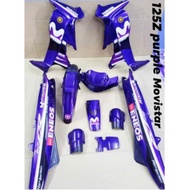 COVER SET 125ZR MOVISTAR PURPLE