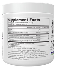 NOW Solutions, Aquatic Beauty Plus Marine Collagen from Wild-Caught Fish and Astaxanthin Powder, 3-O