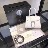 [Original Order] Delvaux/Delvaux Classic brillant Series Lychee Leather Handbag Crossbody Bag Small 
