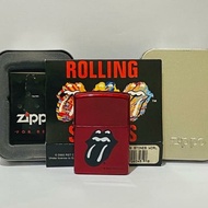 ZIPPO ORIGINAL ROLLING STONES B&W TONGUE 21179