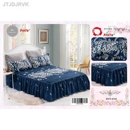 [readystock]✢READY HOT ITEM CADAR BEROPOL PROYU (3 IN1) KING &amp; QUEEN CLASSIC BEDSHEET AVAILABLE | SHIP SAME DAY