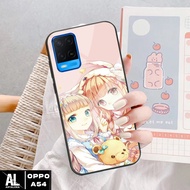 ARTALOKA Case Oppo A54 - Casing Oppo A54 Terbaru 2022 [ Anime ] (YL 14)  Silikon Oppo A54 - Case Hp 