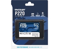 Patriot Memory P220 512GB Internal SSD - SATA 3 2.5" 全新未開