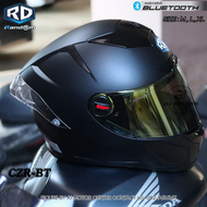 หมวกกันน็อคเต็มใบ RD รุ่น CZR BT รองรับการติดบลูทูธ นวมถอดซักได้ แถมชิวดำ ฟรีอีก1แผ่น มาตรฐาน มอก.