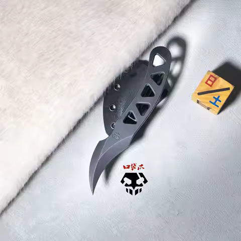 PSRK Knife Full Tang 14C28N / S90V Small Fixed Blade Knife Outdoor Camping Tool Survival Knife Utili