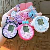 Genuine Sanrio Star Tea Party Keychain Tetris Game Console Pendant