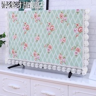 ○TV cover 65 inch TV dust cover 50 inch TV modern minimalist pastoral style dust cover cover cloth