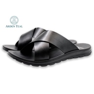 ARDEN TEAL Concordia All Black Sandals