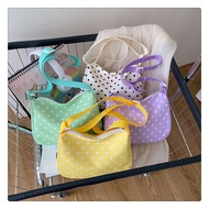 33Bags 2065 New Cute Dot Bright Zipper Shoulder Sling Bag for Women Gift Korean Fashion Bags ON SALE