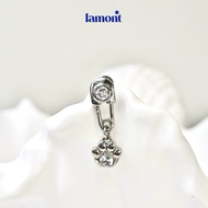 Bear Paw Shaped Stone Drop Earrings