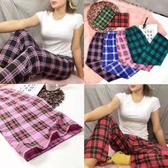 Oversep COD Checkered Cotton Pajama Pants For Women SleepWear ck