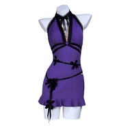 Final Fantasy VII Tifa Cosplay Costume - Purple Skirt