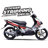 Yamaha Nouvo mx Motorcycle Variation Striping Sticker Decal Nouvo mx Sticker