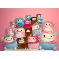 soft plush monster Squishmallows bigfoot &special edition