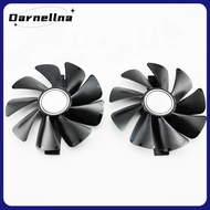 【darnellna】2Pcs CF1015H12D Cooler Fan for Sapphire Radeon RX 470 480 580 570 for NITRO Mining Editio