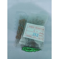 50pcs resistor 1/2watt 2k2/ resistor 2k2 1/2watt