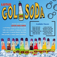 Introducing New Goli Soda Drink (300ml) LOTUS GOLI SODA with Natural Flavors & Refreshing