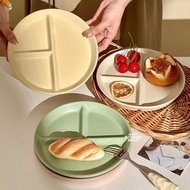 Ceramic 211 Fat-Reducing Dinner Plate Compartment Breakfast Plate Children Weight-Reducing Dinner Pl