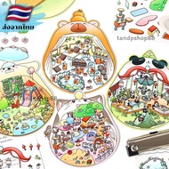 Stickers 3D Scene Landscape Decoration home creative Sticker 3 Pieces