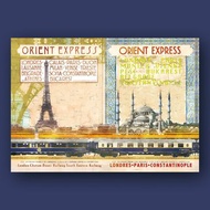 東方快車明信片 Orient Express postcard