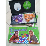 Magnetic international Draught Ecker (game set) Original From The Netherlands