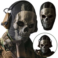 Ghost Mask COD Cosplay Airsoft Tactical Skull Full Mask
