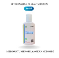 KETOCONAZOLE | SHAMPO ANTI JAMUR & KETOMBE 80ML | SCALP SHAMPO SOLUTION