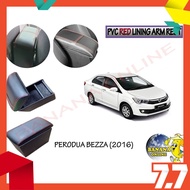 Perodua Bezza (2016) PVC Red Lining Arm Rest