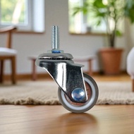 CASTRY Furniture Soft Rubber Caster Wheel 1 Inch 4 PCS - C10