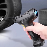 Car Electrical Tire Inflator Wireless Portable Compressor Digital Car Tyre Pump 120W Rechargeable Air Pump For Car Bicycle Air Compressors  Inflators