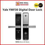 Yale YMF30 Digital Door Lock (Card &amp; Code) With Free Luggage Padlock