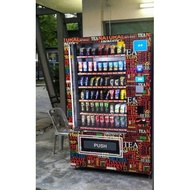 Vending Machine Combo Cooling (mesin combo snack&amp;air)