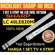 Sharp 40inch LED LCD TV BACKLIGHT LC-40LE820M SHARP 40inch TV BACKLIGHT