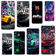 For Infinix S5 Smart 4 X653 6 X6511B Zero 8 X NEO GTR supercar car TPU soft silicone transparent pho