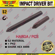 MATA PH2 VSV Impact Screwdriver Bit S2 Material Impact Screwdriver