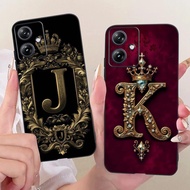 For Motorola Moto G54 G84 5G Case Luxury Crown Letters Cover Soft TPU Phone Case For Motorola G54 G 