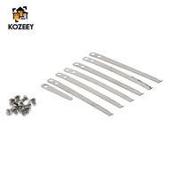 [KOZEEY] Practical 7pcs Clarinet Springs Leaf with Screws Woodwind Instrument Parts