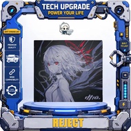 REJECT x Arbiter Studio ORBIT GLASS "REAPER" replica glass mouse pad