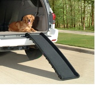 Pet Ladder Dog Climbing Ladder Pet Turf Ramp Car Folding Ladder Auxiliary Get In-Frosted Ladder