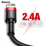Baseus iPhone USB Fast Data Cable Charger(2.4A) For iPhone 11 pro Max Xs Max X 8 7 6 6s Plus USB Cab