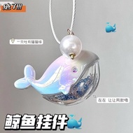 huanghanzhong4 When I fly towards you Su is hanging whale keychains bags and bags with whales Key Ch