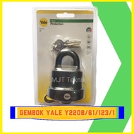 Yale Waterproof Padlock Size 62.4mm Y220B/61/123/1 Original Original