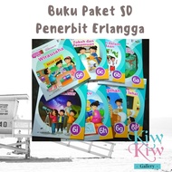Integrated Thematic Book for Class 6 / VI SD/MI Semester 2 Volumes 6F, 6G, 6H, 6I - Erlangga