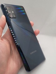 二手三星Samsung A71 4G 128G黑色/9成新/中古機/二手機/福利機/新北樹林二手機