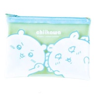 日本 Chiikawa袋 Chiikawa透明小銀包錢包硬幣袋 (Blue) 平行進口