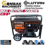 Lutian 5500Watt/5.5KW 4-stroke Petrol Electric Start Generator LT6500EB-8 - 6 Months Local Warranty 